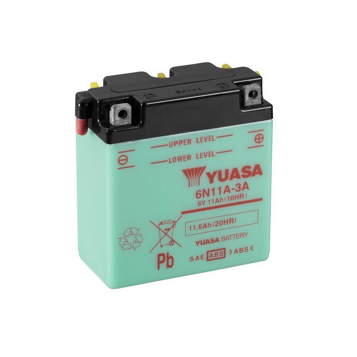 Batterie YUASA 6N11A-3A 11 AH Batterie YUASA 6N11A-3A 11 AH