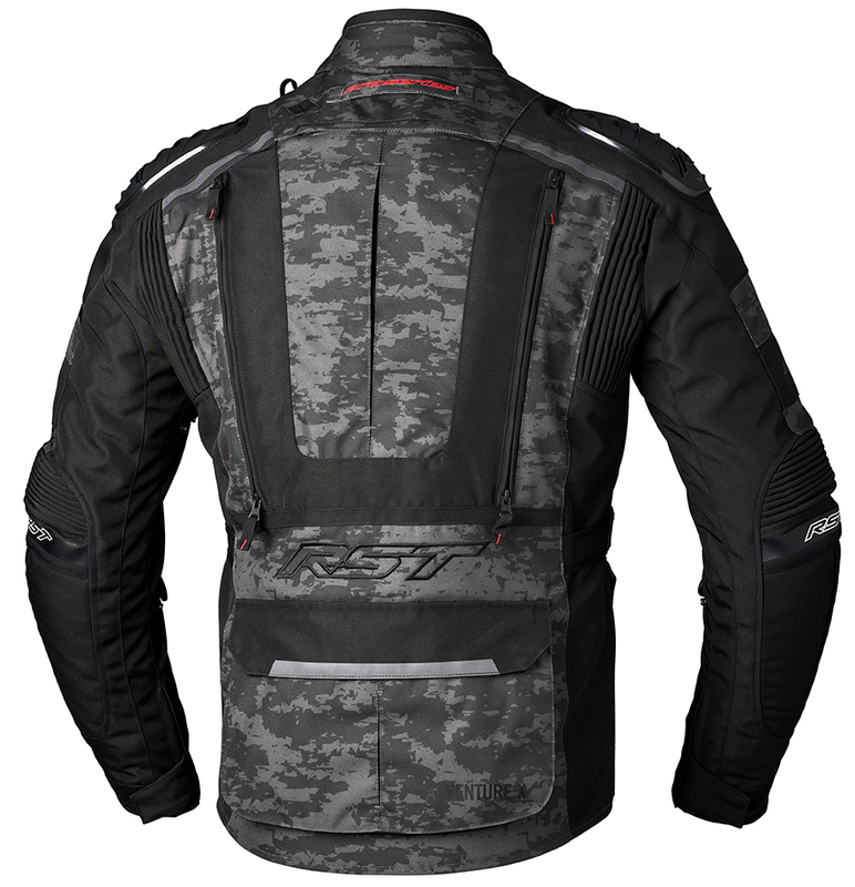 RST Pro Series Adventure-X Textil-Jacke - Grau/Camo