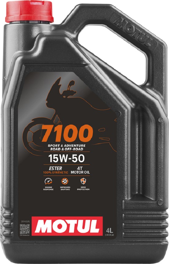 MOTUL 7100 4T Motorenöl - 15W50 4 l