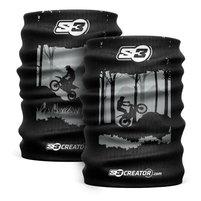 Maske Foulard S3 Schwarz
