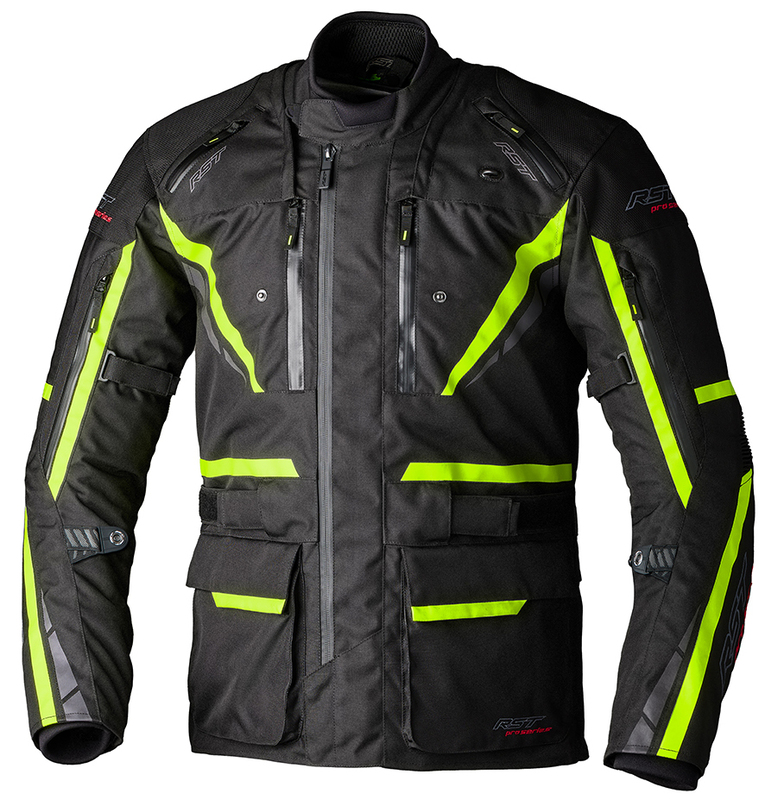 RST Pro Series Paragon 7 Textil-Jacke Herren - Schwarz/Flo Gelb RST Pro Series Paragon 7 Textil-Jacke Herren - Schwarz/Flo Gelb