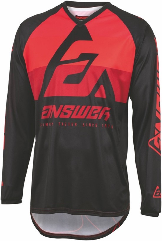 ANSWER Syncron CC Jersey - Rot/Schwarz