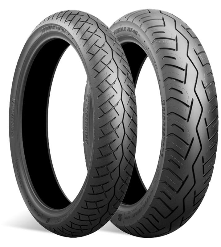BRIDGESTONE Reifen BATTLAX BT46 FRONT 110/80-17 57V TL BRIDGESTONE Reifen BATTLAX BT46 FRONT 100/90-19 57H TL
