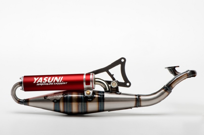 YASUNI Scooter Z Komplett Auspuff - Aluminium YASUNI Scooter Z Komplett Auspuff - Aluminium