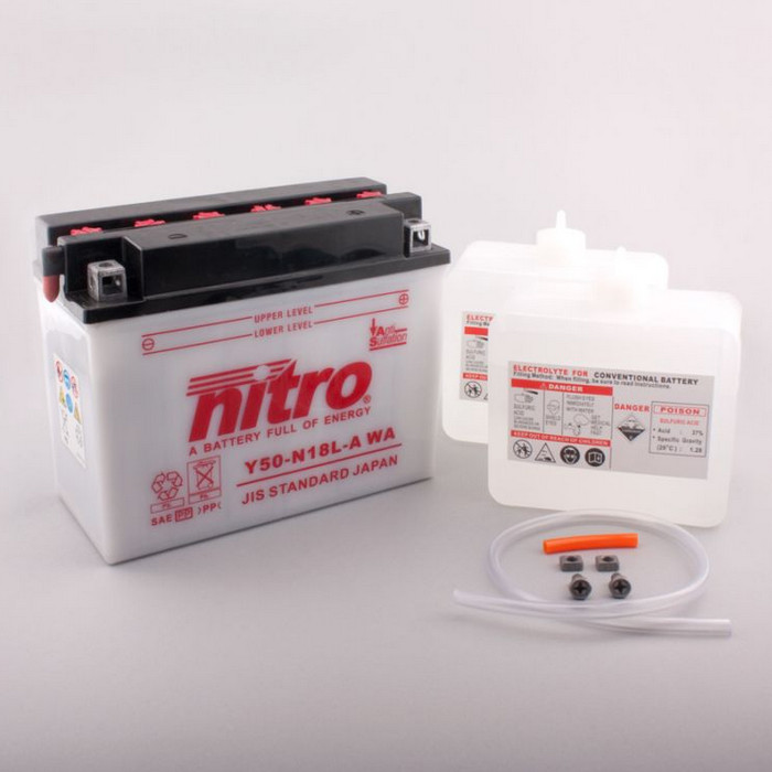 Batterie Nitro Y50-N18L-A/A2 20AH WA Batterie Nitro Y50-N18L-A/A2 20AH WA