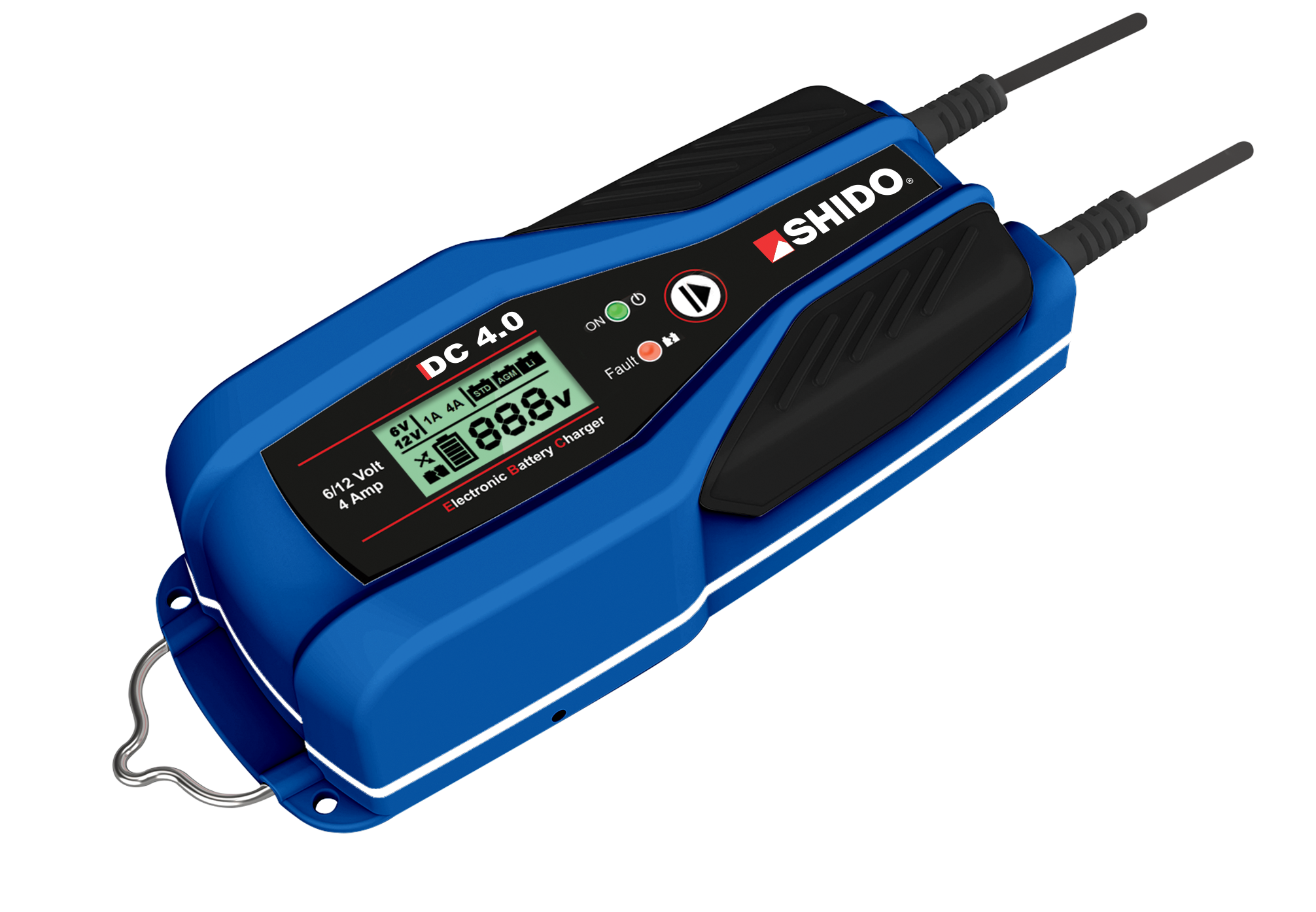 Batterieladegerät SHIDO DC 4.0 EU 7-/8-stufig 12V 4.0A Batterieladegerät SHIDO DC 4.0 EU 7-/8-stufig 12V 4.0A