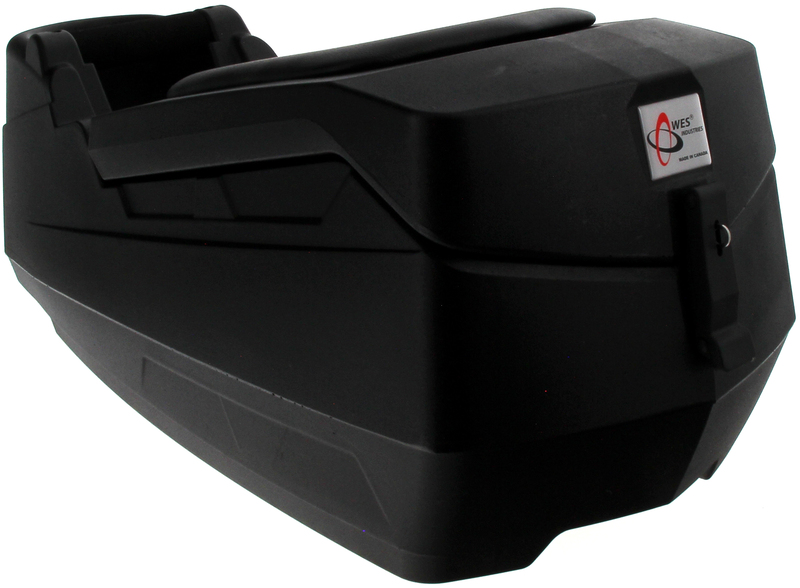 ART Twin Hintere Gepäckbox Solid schwarz 2x48L