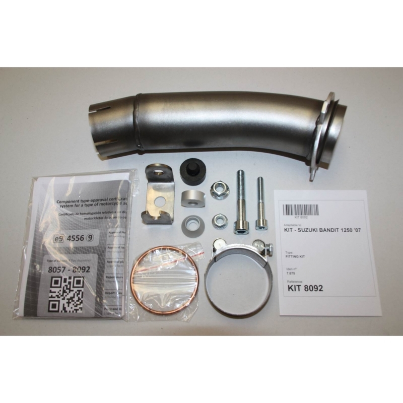 IXIL Hexoval Xtrem Endtopf - passend für Suzuki GSF 1250 N Bandit - OS8092VSEB