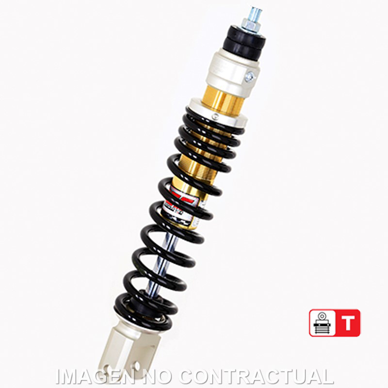 Federbein E302-Serie Mono hinten passend für Piaggio Vespa LX/LXV/S 50 OE302-300T-03AL-38 Federbein E302-Serie Mono hinten passend für Piaggio Vespa LX/LXV/S 50 OE302-300T-03AL-38