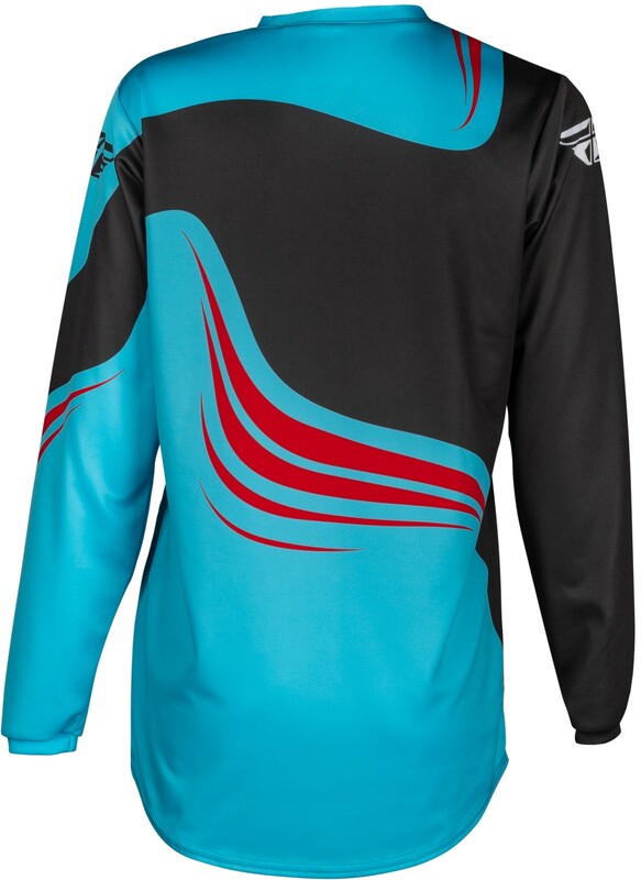 FLY RACING F-16 Youth Jersey - Cyan/Schwarz/Rot FLY RACING F-16 Youth Jersey - Cyan/Schwarz/Rot