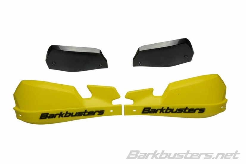 BARKBUSTERS VPS MX Handschutz Kunststoff Set Nur Gelb/Schwarz Deflektor