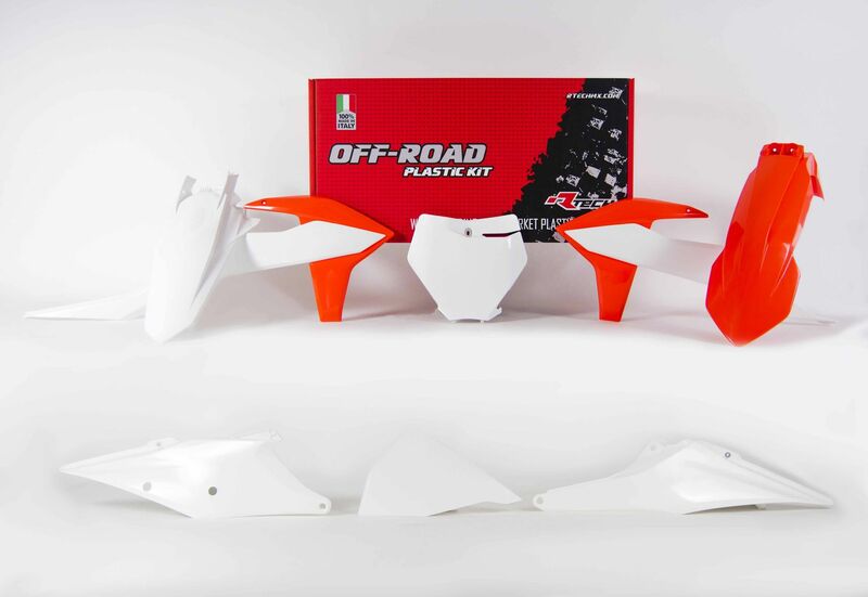 RACETECH Plastik-Kit Originalfarbe 2019 passend für KTM SX/SX-F RACETECH Plastik-Kit Originalfarbe 2019 passend für KTM SX/SX-F