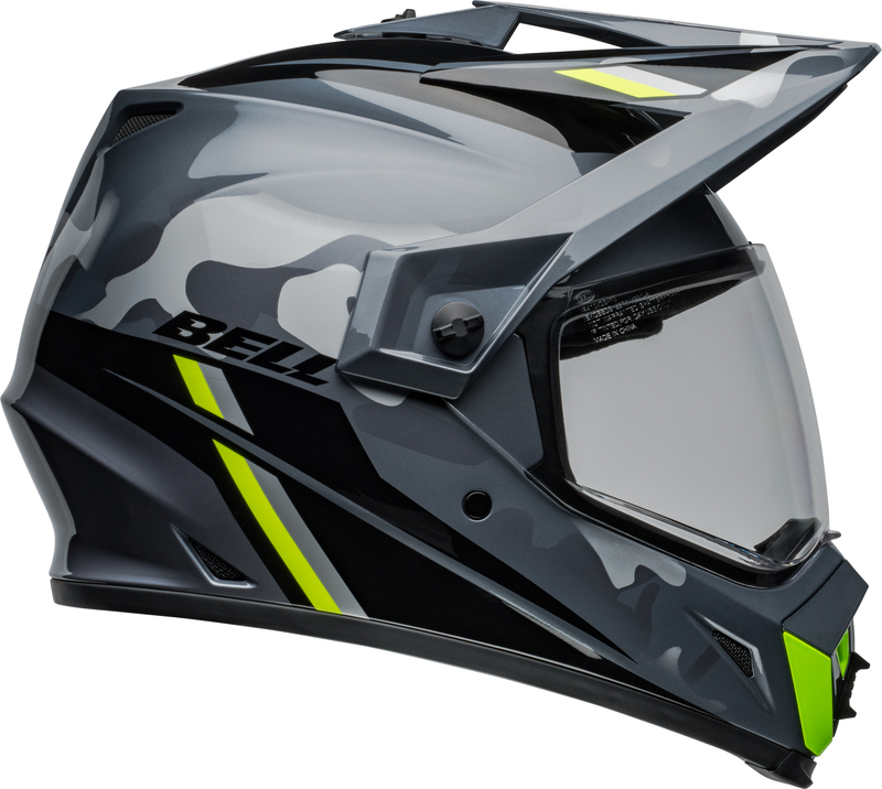 BELL MX-9 Adventure MIPS Helm - Alpine Gloss Met Gray/Camo