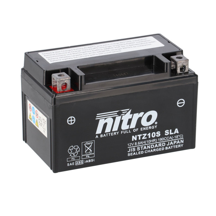 Batterie Nitro NTZ10S 8,6AH GEL