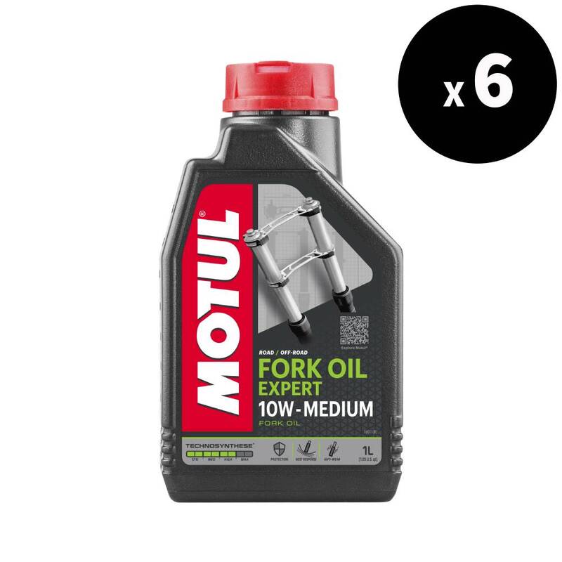 MOTUL Expert Fork Oil - 10W 1L x6 MOTUL Expert Fork Oil - 10W 1L x6