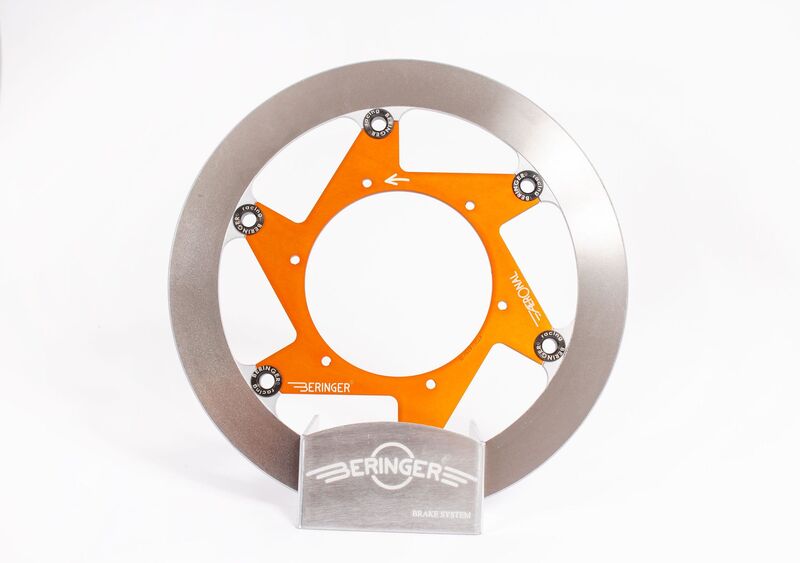 BERINGER Aeronal®-Edelstahl-Bremsscheibe schwimmend gelagert