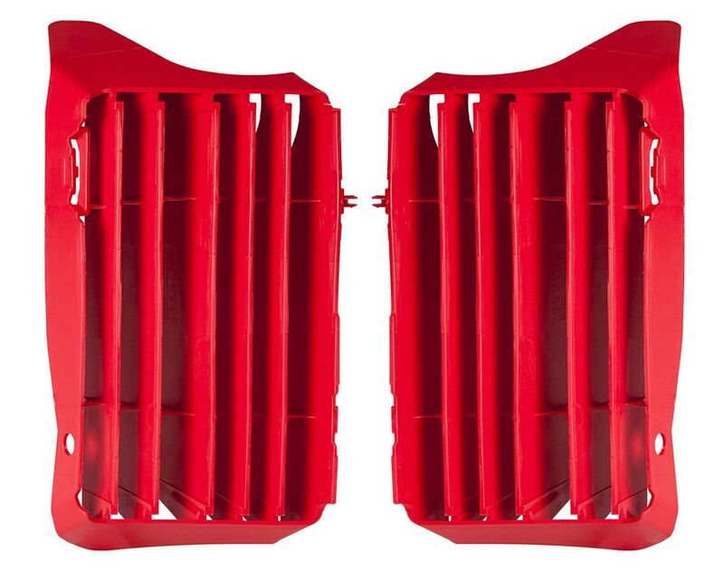 RACETECH Kühlerabdeckungen Rot passend für Honda CRF450R RACETECH Kühlerabdeckungen Rot passend für Honda CRF450R