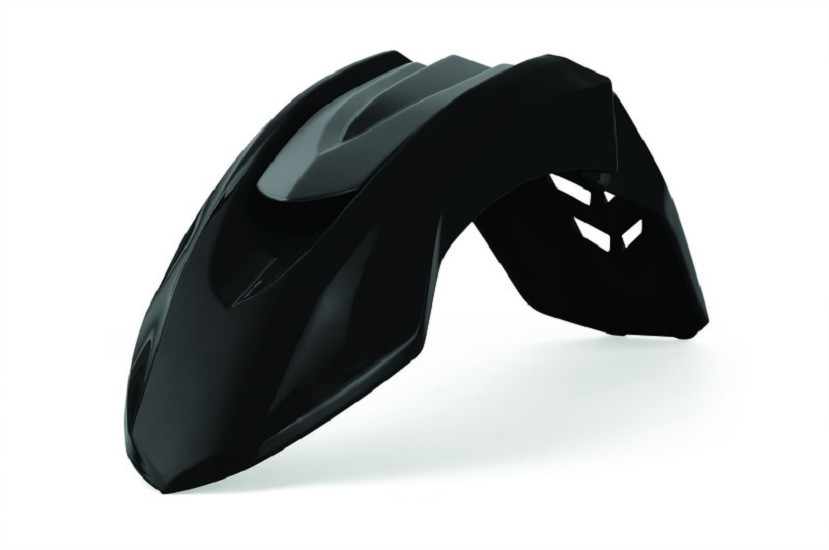 FRONT FENDER SM LINE BLACK WITH ADAPTERS