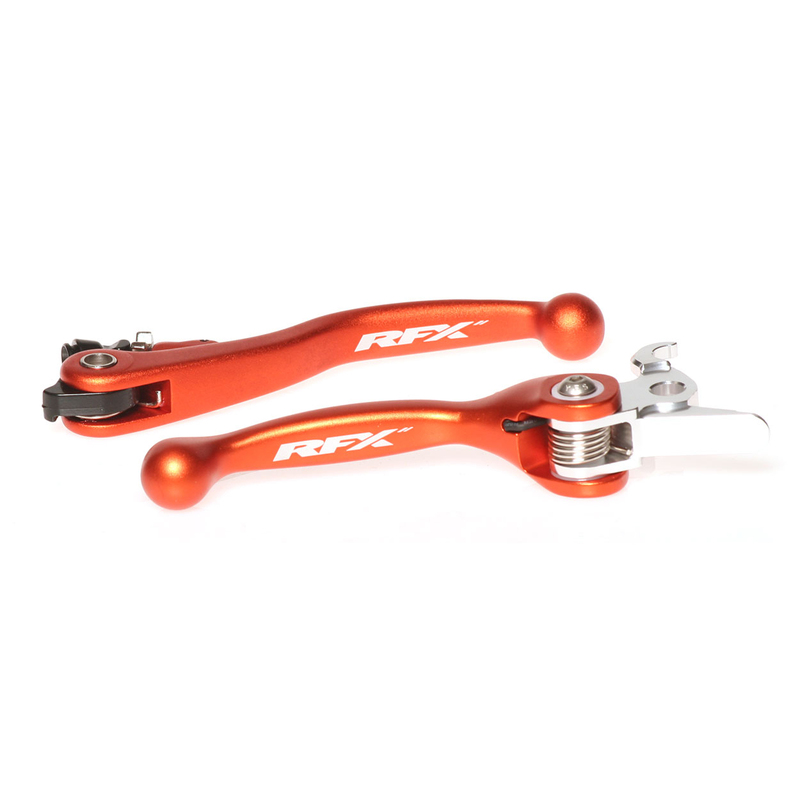 RFX Race Geschmiedeter flexibler Hebelsatz (Orange) - passend für KTM Verschiedene Brembo-Bremsen / Magura-Kupplung RFX Race Geschmiedeter flexibler Hebelsatz (Orange) - passend für KTM Verschiedene Brembo-Bremsen / Magura-Kupplung