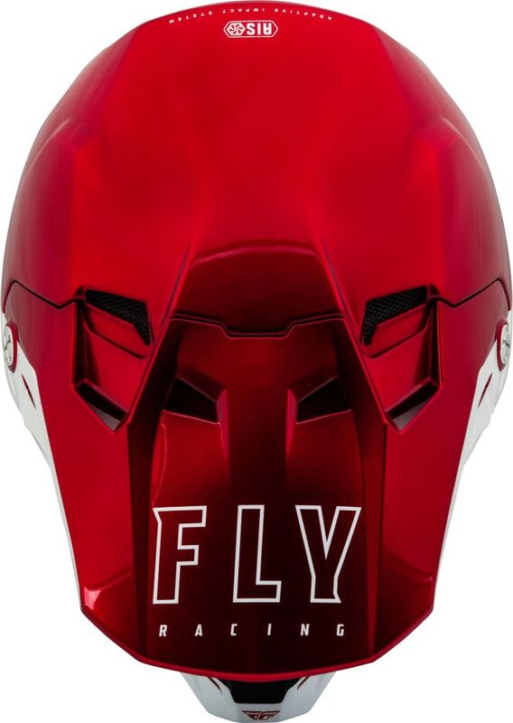 FLY RACING Formula CC Centrum Helmet Metallic Red/White MD