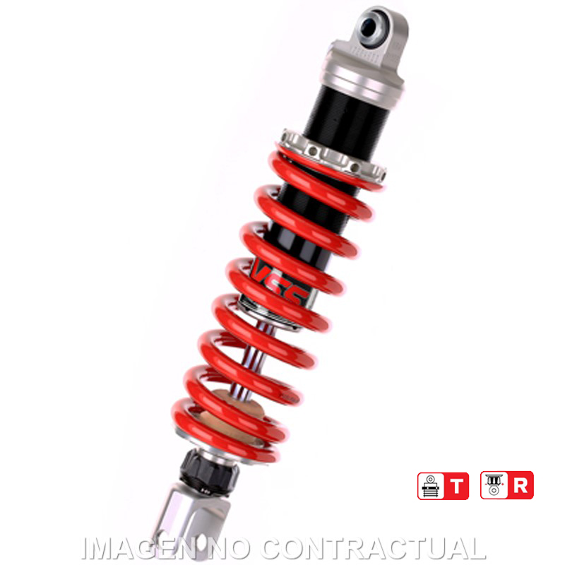 Federbein Z456-Serie Mono hinten passend für Kawasaki ZXR 750 (88-89) MZ456-365TR-01-85