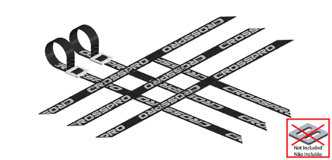 CROSS-PRO Nerf Bar Netz - Schwarz