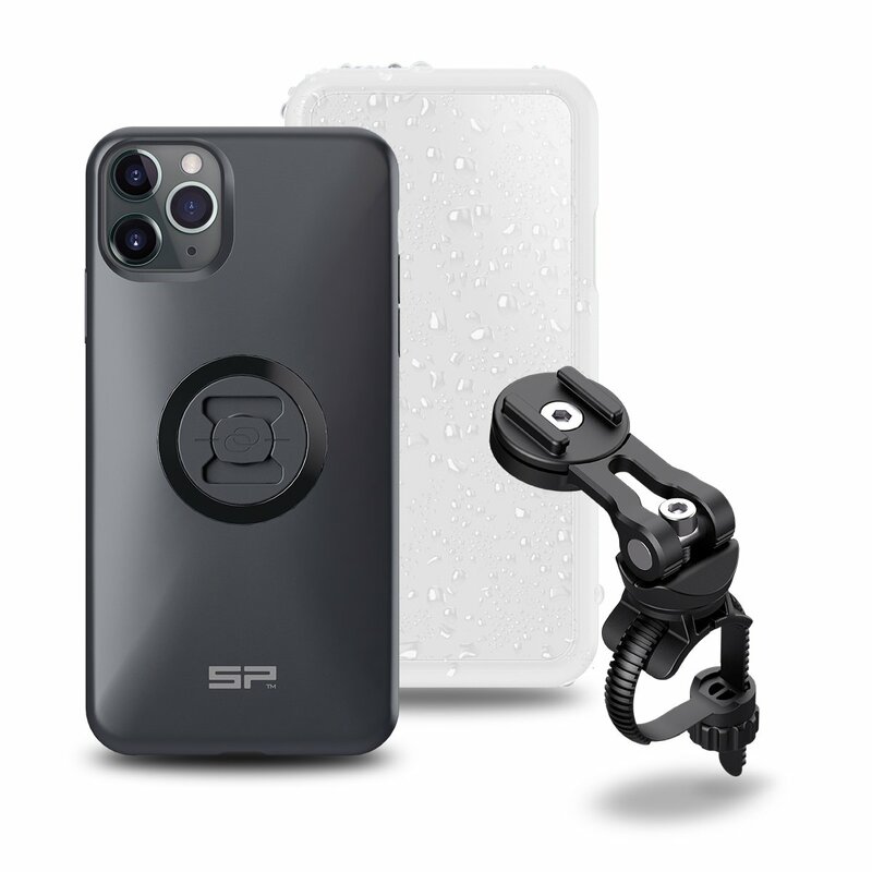 SP-CONNECT Bike Bundle II fixed on Handlebar or Stem iPhone 11 Pro Max SP-CONNECT Bike Bundle II fixed on Handlebar or Stem iPhone 11 Pro Max