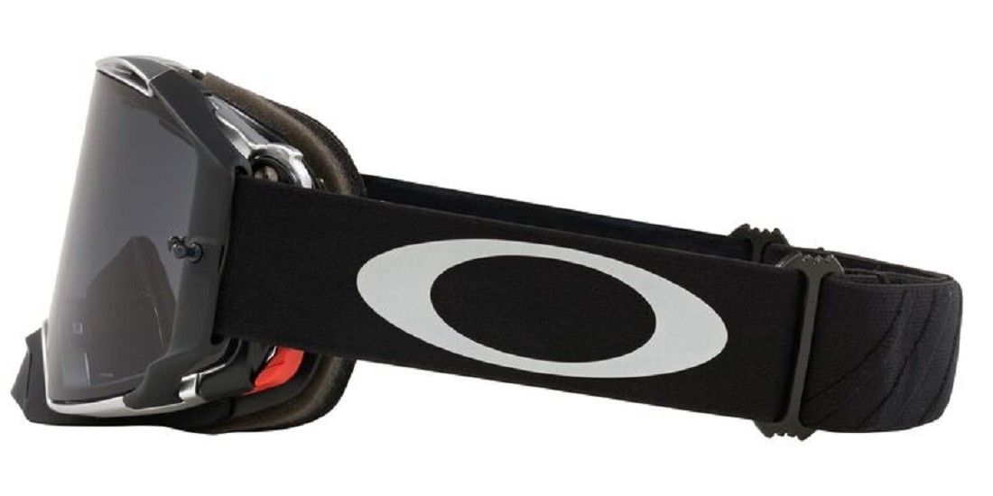 OAKLEY Airbrake MX Goggle - Tuff Blocks Black Gunmetal Linse Grau
