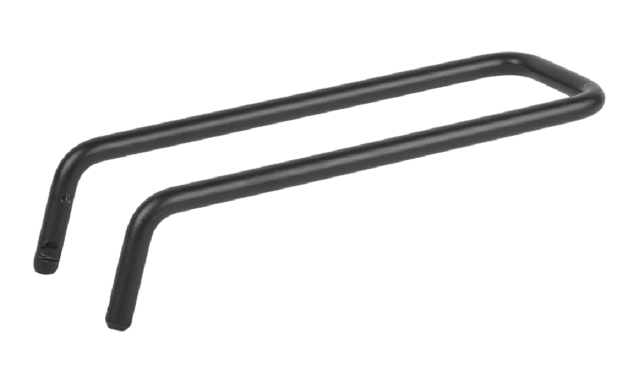 POLISPORT Steel Bracket For Front Child Seats (Shorter Version) - Black