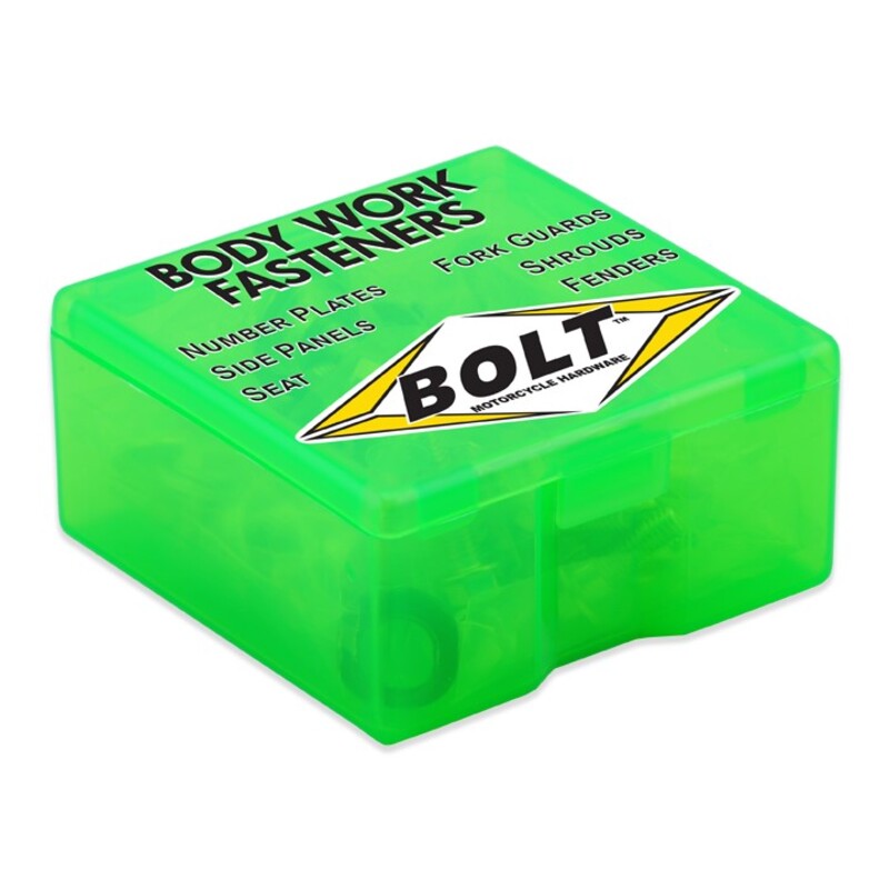 BOLT Full Plastics Fastener Kit - passend für Kawasaki BOLT Full Plastics Fastener Kit - passend für Kawasaki