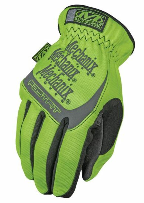 MECHANIX Safety Fast Fit Handschuhe neongelb Größe L
