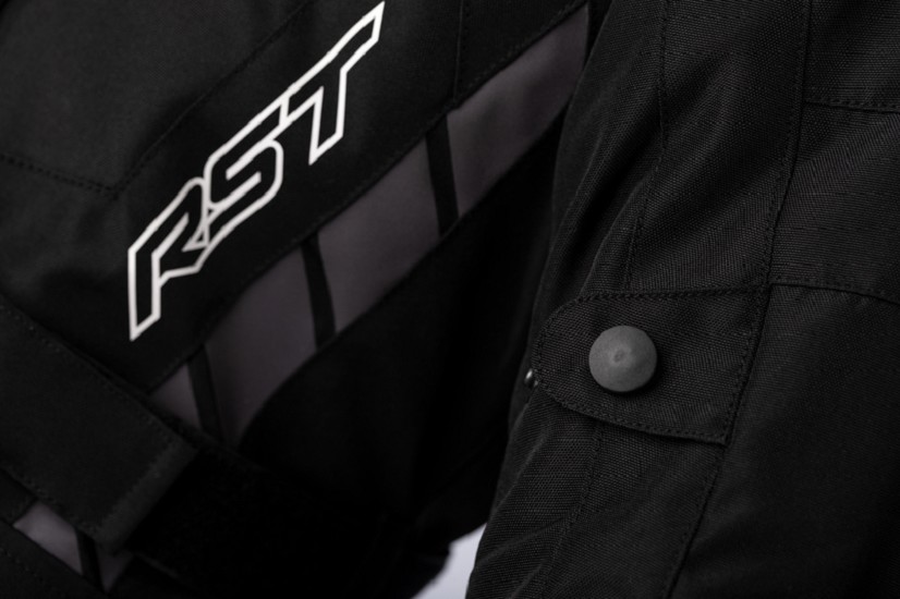 RST Damen Alpha 5 CE Textil-Jacke - Schwarz/Schwarz Größe XXL