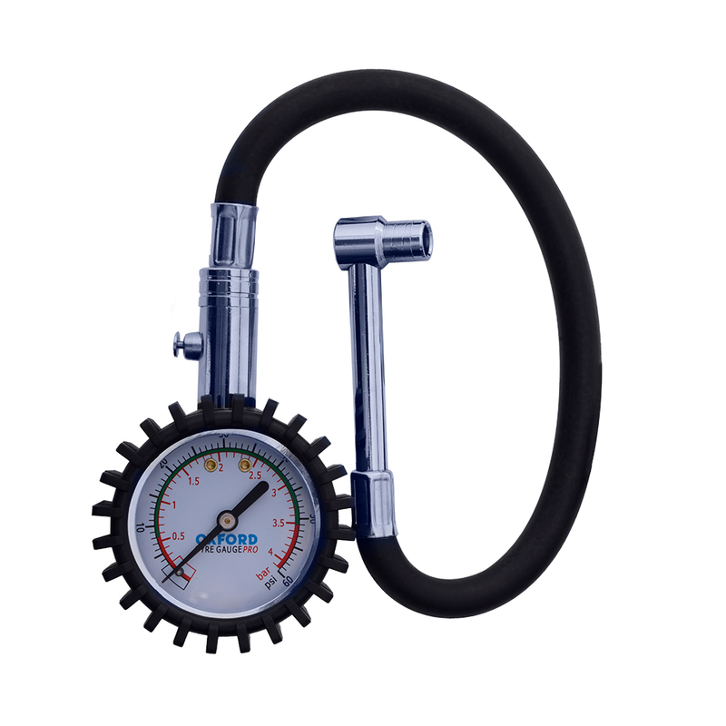OXFORD Pro Analoger Reifendruckmesser - 0-60psi OXFORD Pro Analoger Reifendruckmesser - 0-60psi