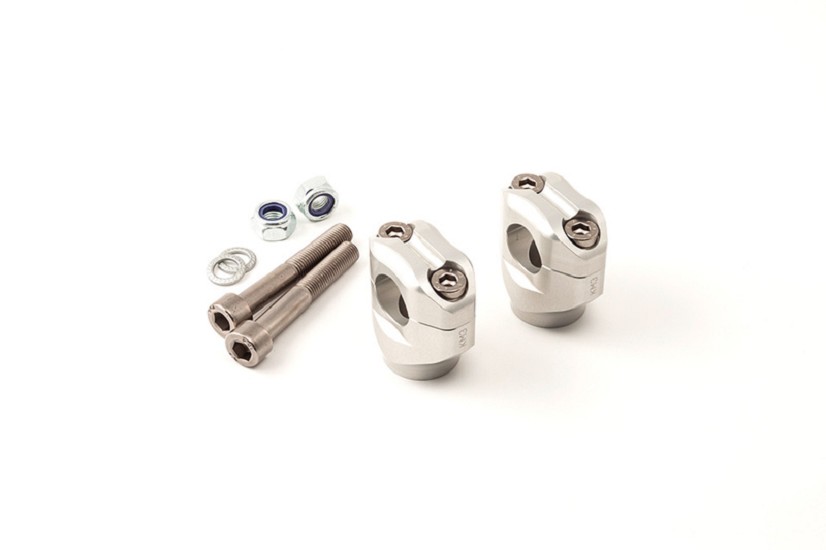 LSL Klemmbock-Kit Bonneville&Scrambler, 22,2mm, silber