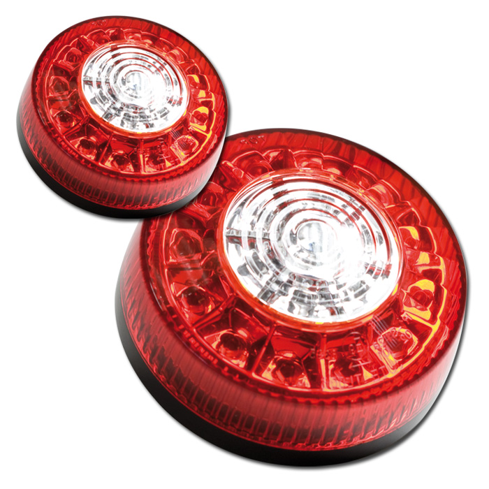 LED-Blinker Rücklichtkombi Round