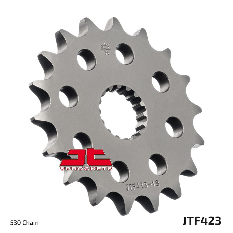 JT SPROCKETS geräuscharmes vorderes Stahlritzel 423 - 530