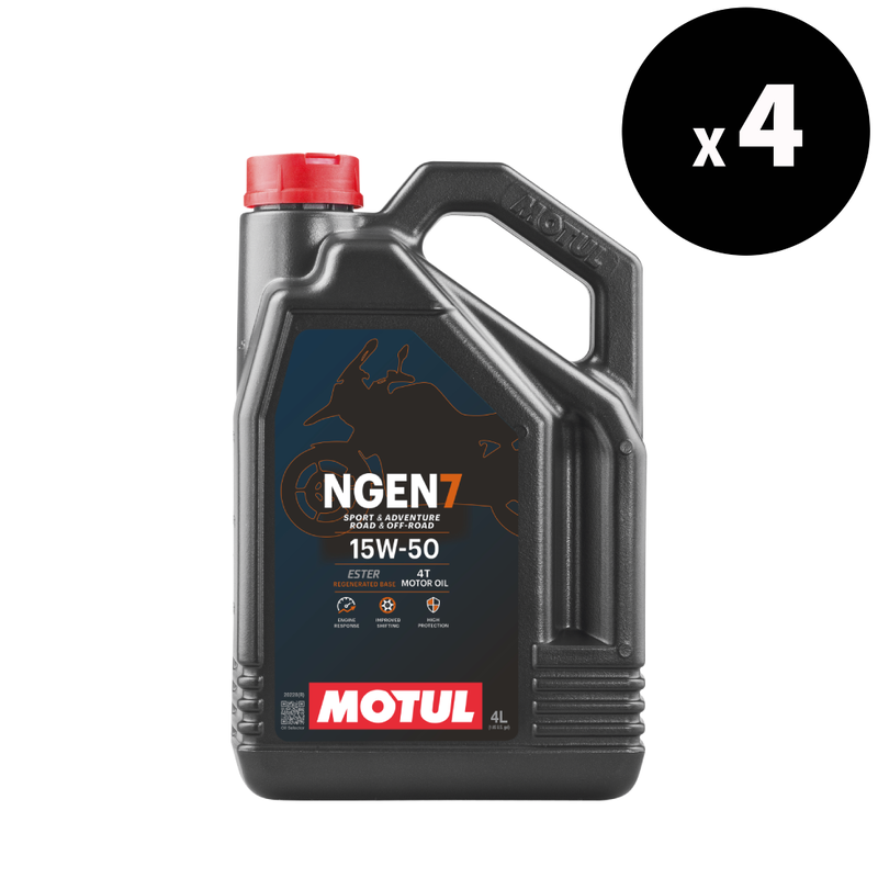 MOTUL NGEN 7 4T Motor Oil - 15W-50 1L (x12)