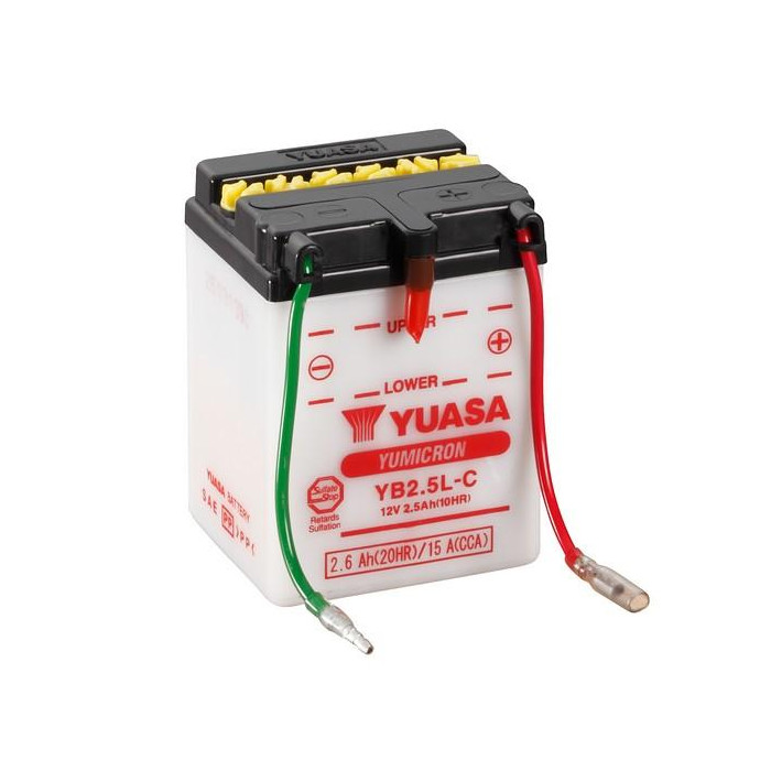 Batterie YUASA YB2,5L-C 2,5 AH