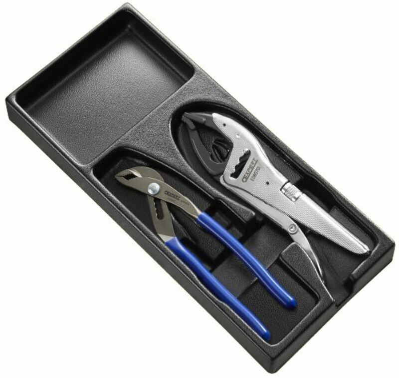 EXPERT Modul mit 2 Zangen: Wasserpumpenzange + Gripzange EXPERT Modul mit 2 Zangen: Wasserpumpenzange + Gripzange