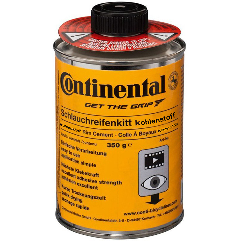 CONTINENTAL carbon rim cement for tubulars 250g CONTINENTAL carbon rim cement for tubulars 250g