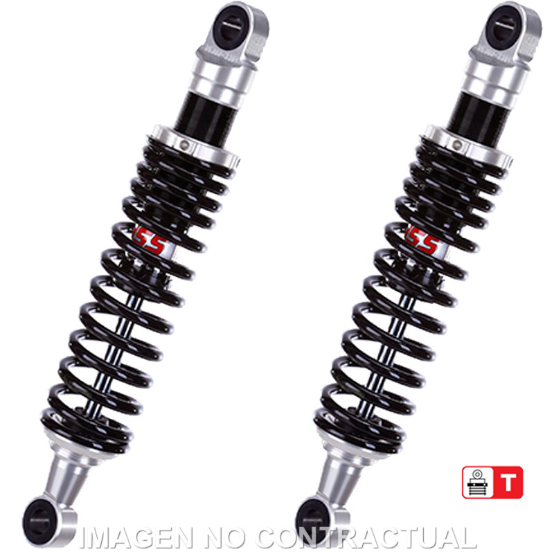 Federbein E302-Serie Stereo hinten passend für Honda CX 500 (77-83)/C (80-81)/Custom (82-84) RE302-330T-28-88