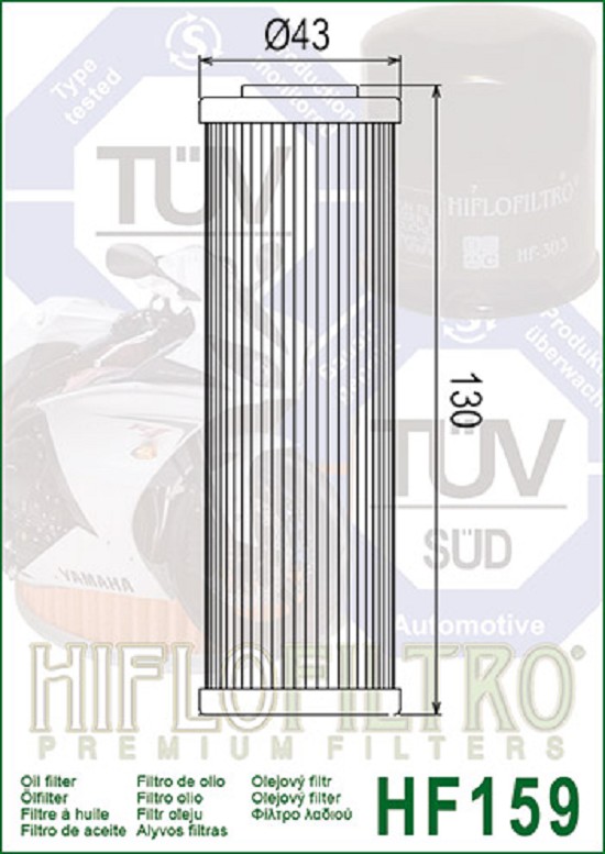 Hiflo Ölfilter HF159