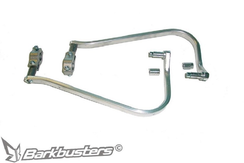 BARKBUSTERS Universal Hardware-Kit Zweipunktbefestigung Alu gerade Ø22mm