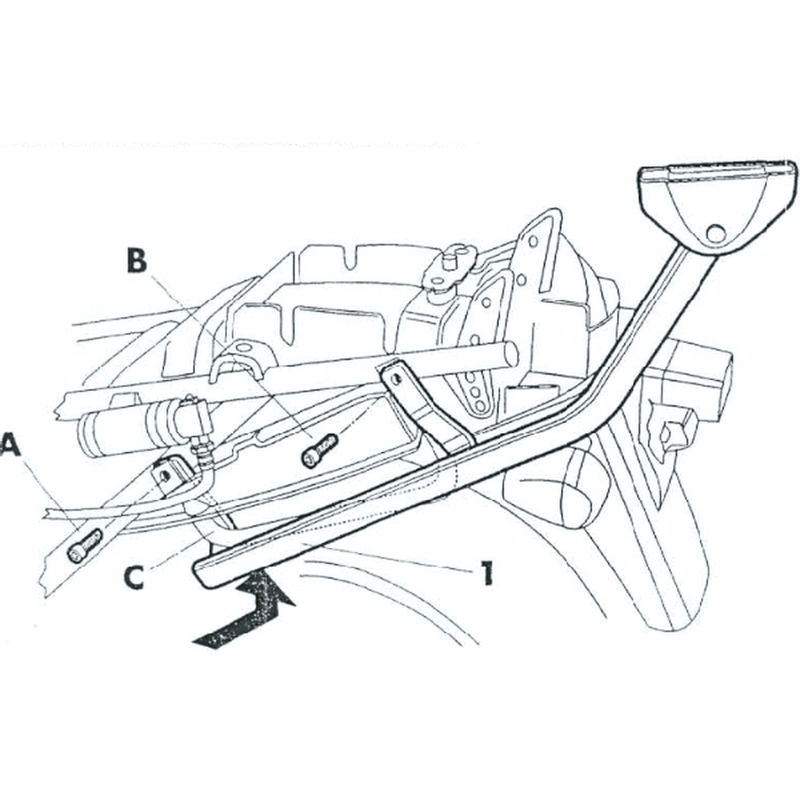 SHAD Top Master Montagesatz - passend für Suzuki SHAD Top Master Montagesatz - passend für Suzuki