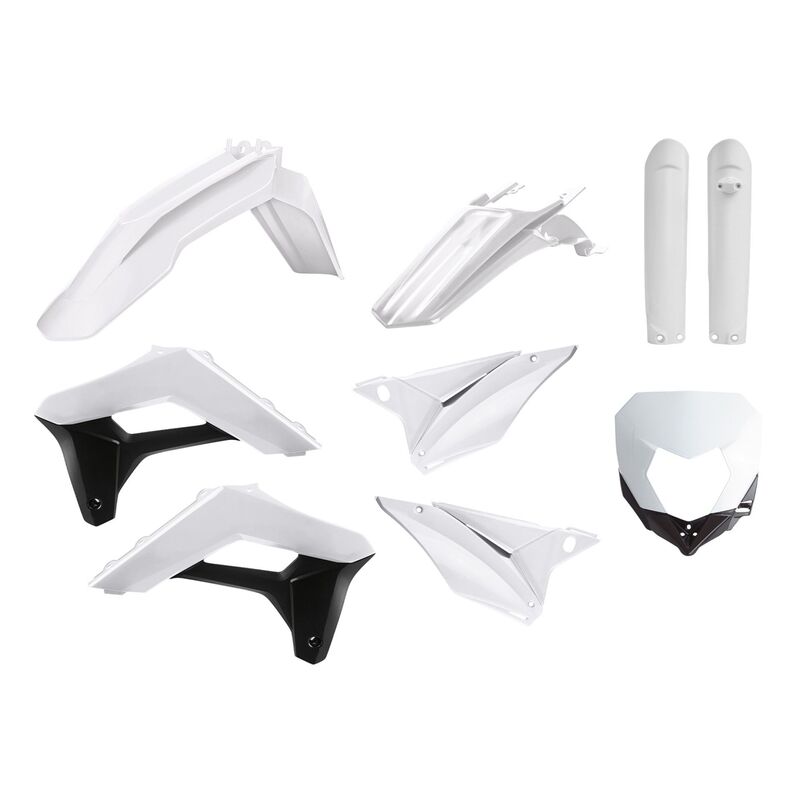 POLISPORT Plastik-Kit Weiß