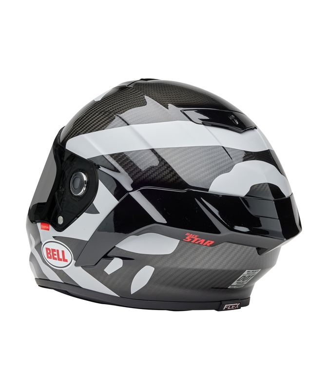 BELL Race Star DLX Helm - Hello Cousteau Equidae Matte Gloss Black/Gray BELL Race Star DLX Helm - Hello Cousteau Equidae Matte Gloss Black/Gray