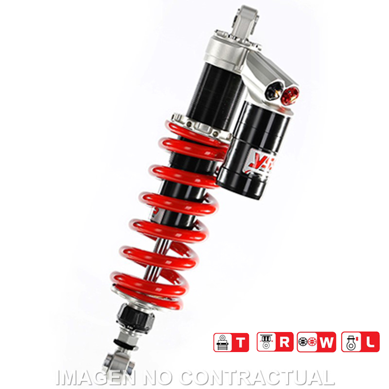 Federbein G456-Serie Mono hinten passend für KTM Super Duke 990/R (05-13) MG456-385TRWL-16-858 Federbein G456-Serie Mono hinten passend für KTM Super Duke 990/R (05-13) MG456-385TRWL-16-858