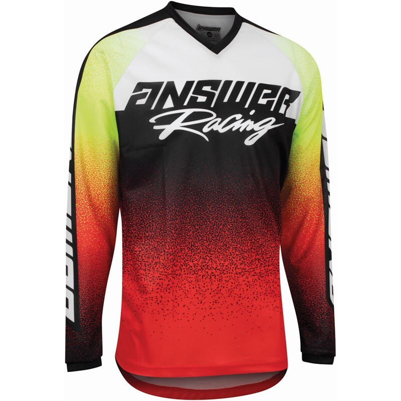 ANSWER A22 Syncron Prism Jersey Red/Hyper Acid Size L