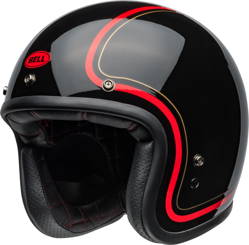 BELL Custom 500 Helm - Chief Gloss Black