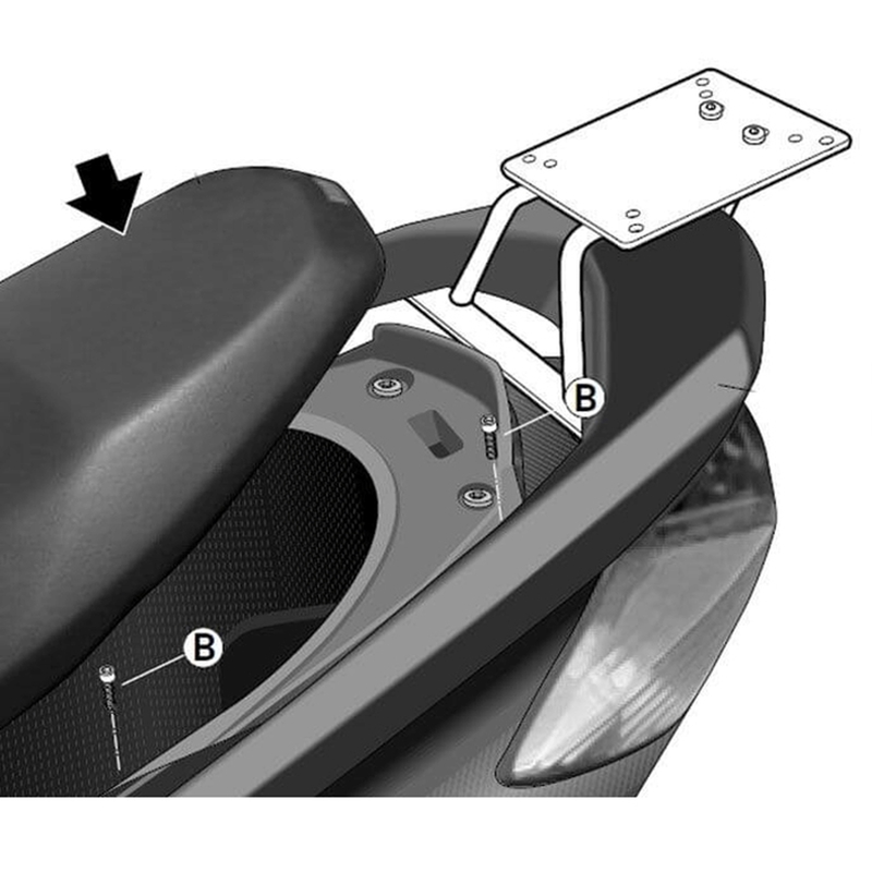SHAD Top Master Montagesatz - passend für Yamaha SHAD Top Master Montagesatz - passend für Yamaha